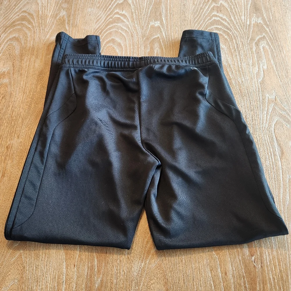 ADIDAS Men's Black Climacool Track Ankle Zip Pants Size‎ M